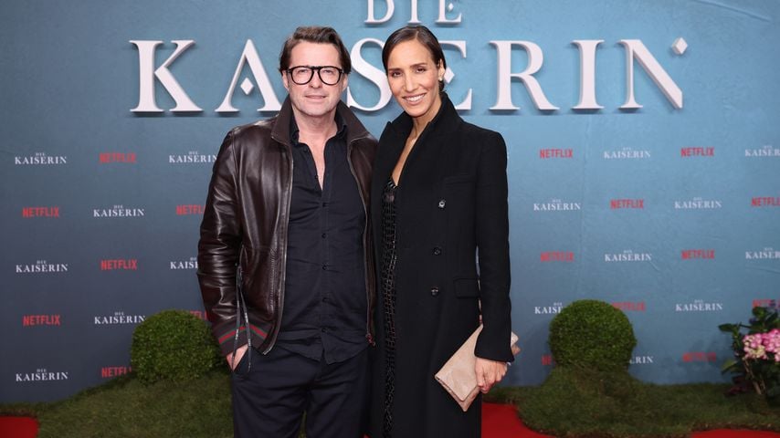 Bruno Eyron und seine Partnerin Friederike Dirscherl