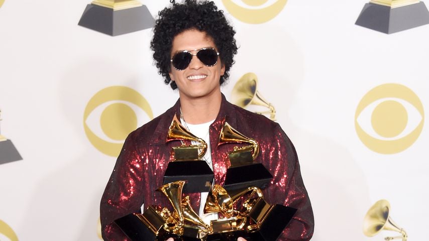 Bruno Mars bei den Grammy Awards 2018