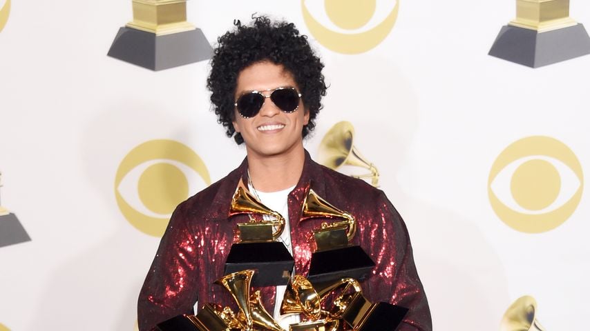 Bruno Mars bei den Grammy Awards 2018