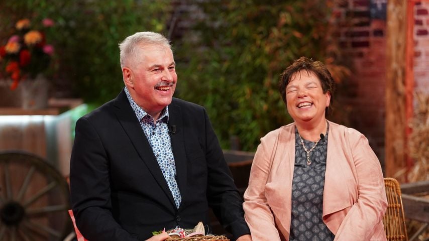 Bruno und Anja Rauh bei "20 Jahre Bauer sucht Frau - Das ganz große Wiedersehen"