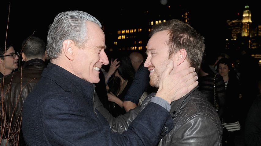 Bryan Cranston und Aaron Paul, 2014