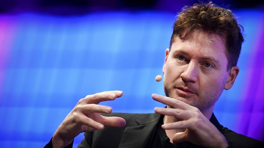 Bryan Johnson auf der Web Summit in Lissabon, 2017