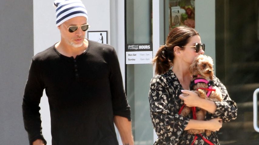 Bryan Randall und Sandra Bullock, Juli 2019