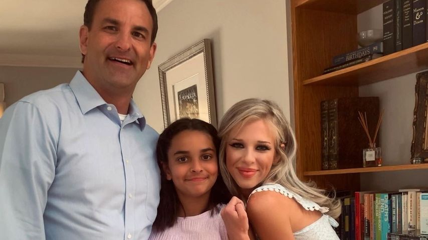 Bryan Spears mit seiner Tochter Sophia Alexandra und seiner Freundin Amber Lynn Conklin (rechts)