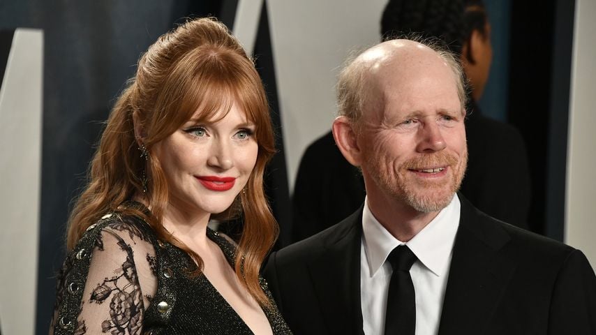 Bryce Dallas Howard und Ron Howard im Februar 2020