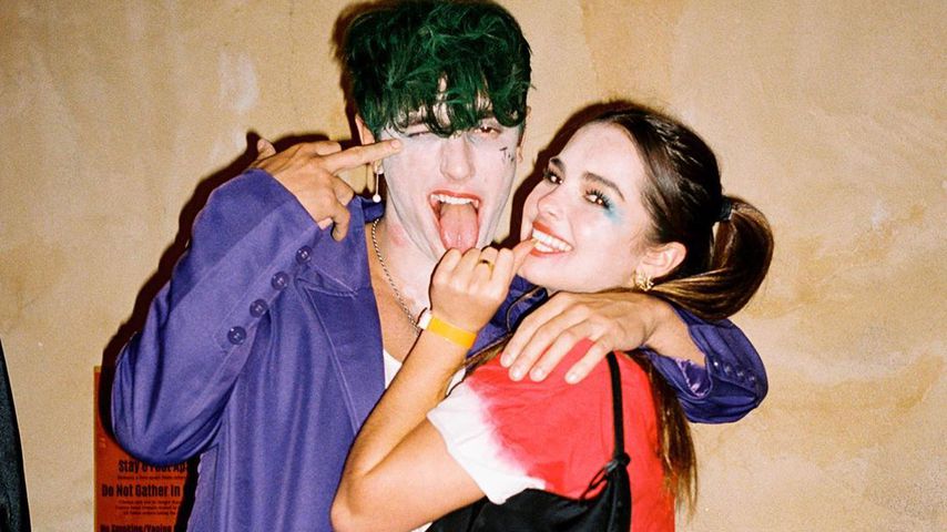 Bryce Hall und Addison Rae an Halloween 2020