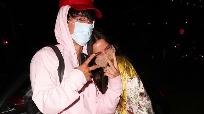 Bryce Hall und Addison Rae bei einem Dinnerdate im Juli 2020