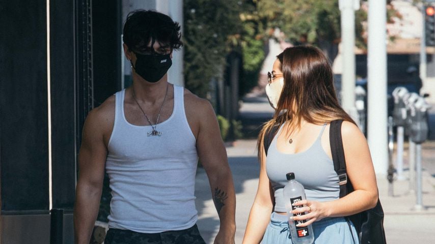 Bryce Hall und Addison Rae unterwegs in Los Angeles, November 2020