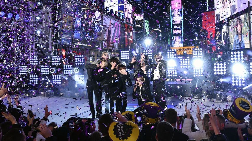 BTS im Dezember 2019 in New York