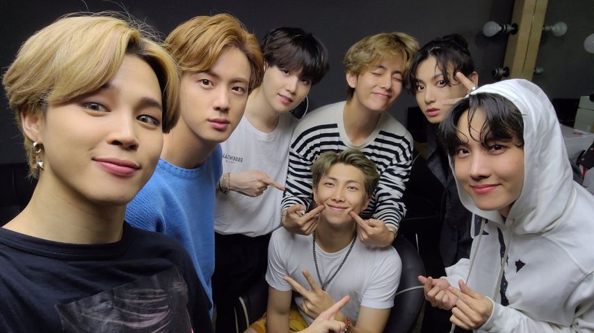 K-Pop-Gruppe BTS im September 2020