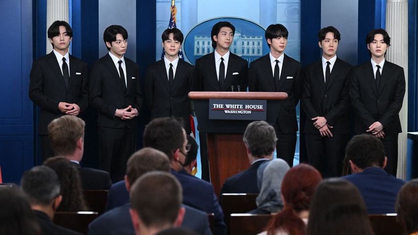 BTS zu Gast im weißen Haus im Mai 2022