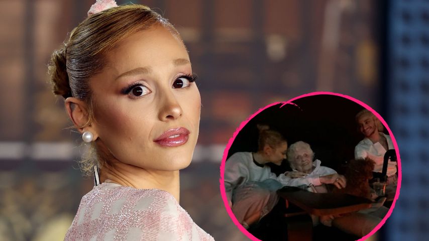 Ariana Grande genießt "Wicked"-Film mit Oma und Freund Ethan