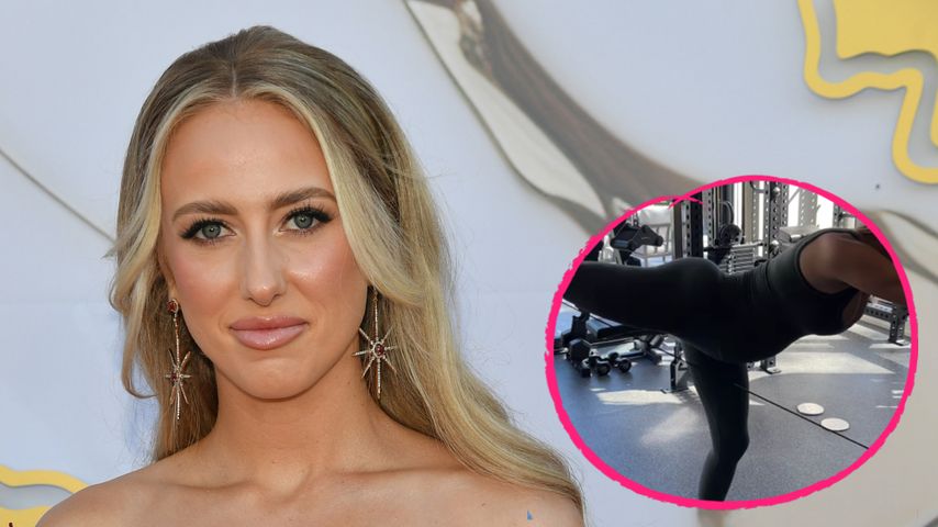 Mit Babybauch: Brittany Mahomes gibt alles im Fitnessstudio