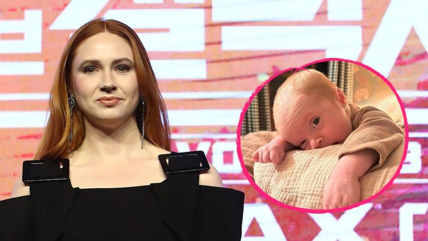 Kleiner Rotschopf: Karen Gillan teilt süßes Foto ihres Babys