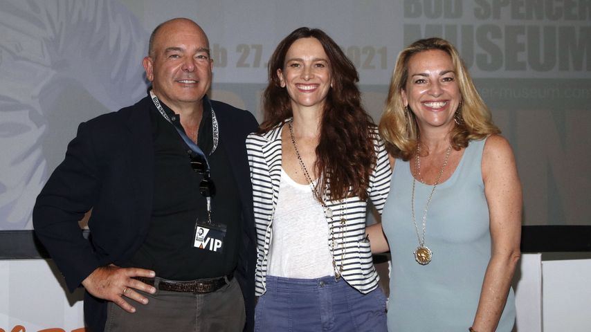 Bud Spencers Kinder Giuseppe, Diamamte und Christine im Juni 2016