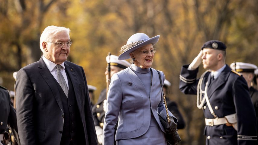 Bundespräsident Frank-Walter Steinmeier und Margrethe von Dänemark in Berlin 2021