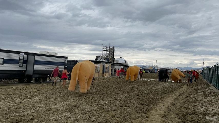 Festival-Gelände beim Burning Man