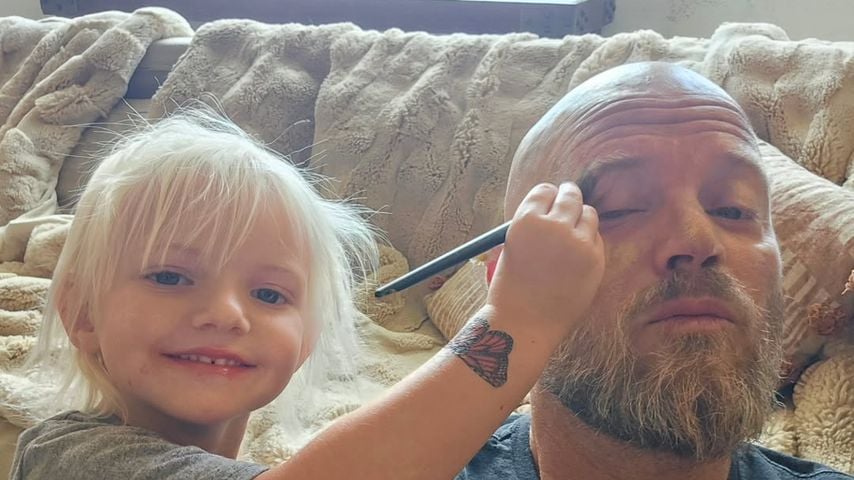 Burt Jenner mit seiner Tochter Goldie