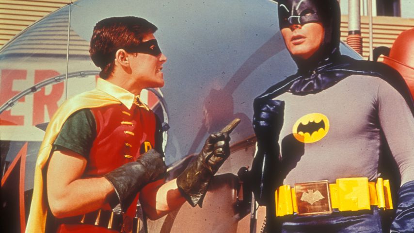 Burt Ward und Adam West in der Serie "Batman hält die Welt in Atem"