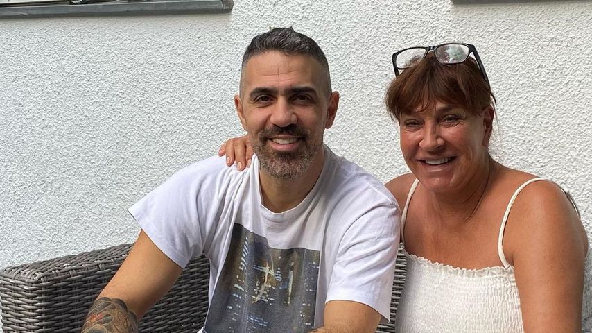 Bushido mit seiner Schwiegermutter Soraya Lewe-Tacke