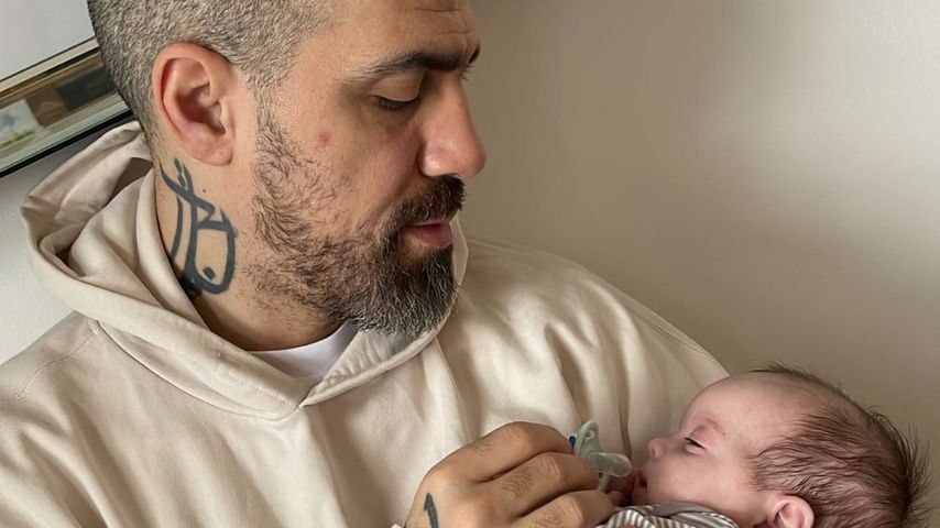 Bushido und seine Tochter im Januar 2022