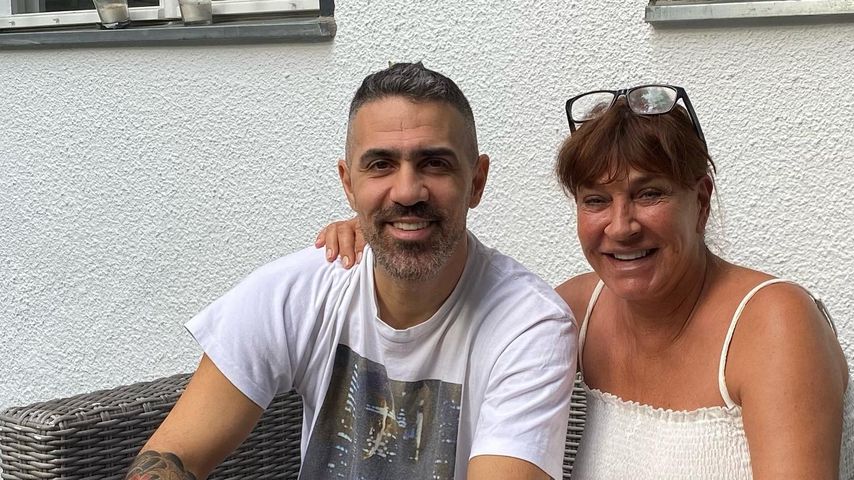 Bushido mit seiner Schwiegermutter Soraya Lewe-Tacke