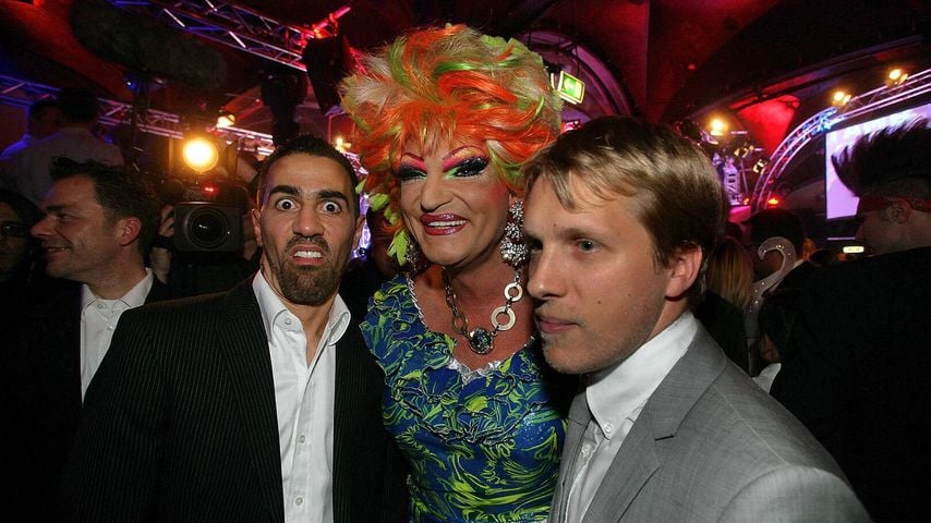 Bushido, Olivia Jones und Oliver Pocher bei der Lambertz Monday Night, Januar 2011