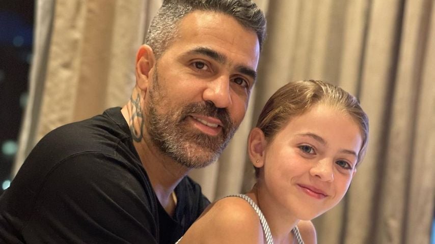 Rapper Bushido mit seiner Tochter