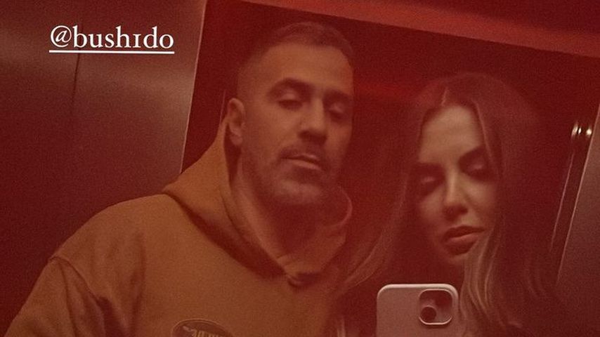Rapper Bushido mit seiner Frau Anna-Maria Ferchichi im November 2022