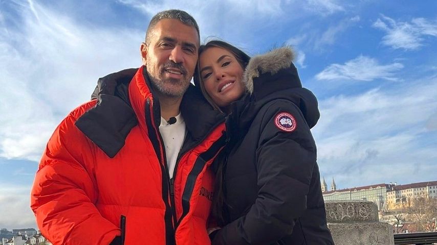 Rapper Bushido mit seiner Frau Anna-Maria Ferchichi
