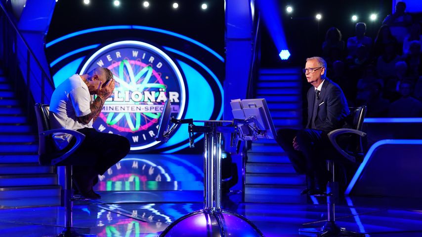 Bushido und Günther Jauch bei "Wer wird Millionär?"