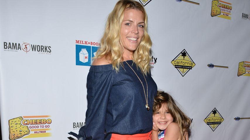 Busy Philipps mit ihren Töchtern Cricket und Birdie im April 2016