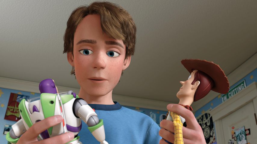 Buzz Lightyear, Andy und Woody in "Toy Story 3"