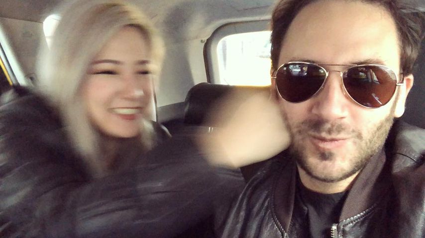 Byron Bernstein mit seiner Freundin Becca, November 2017