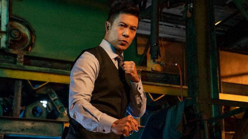 Byron Mann in "Wu Assassins"