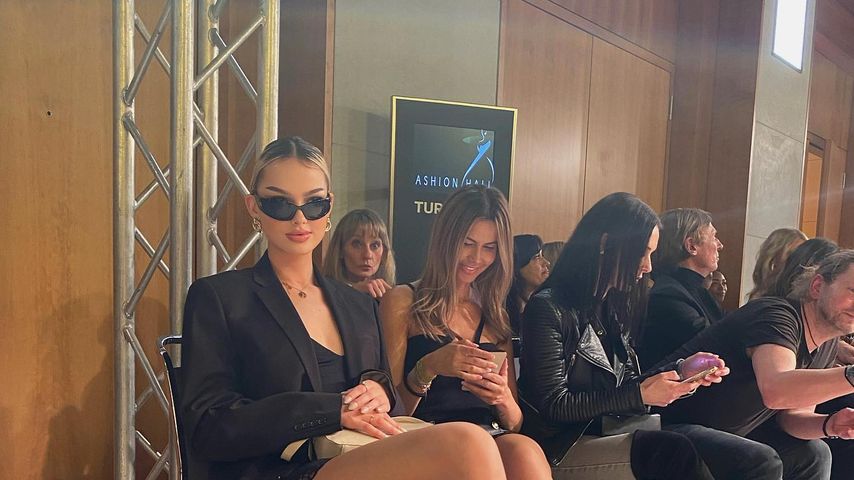 Cäcilia Zimmer im März 2022 auf der Fashion Week in Berlin
