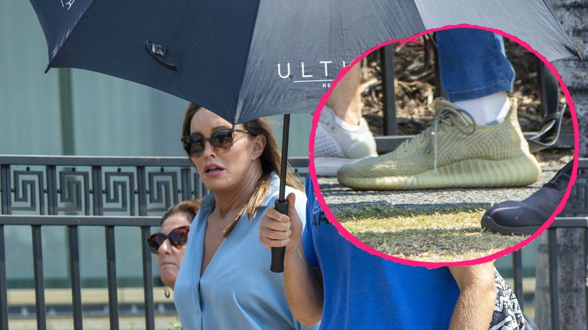 Caitlyn Jenner trägt bei Dschungel-Start Kanye Wests Schuhe!