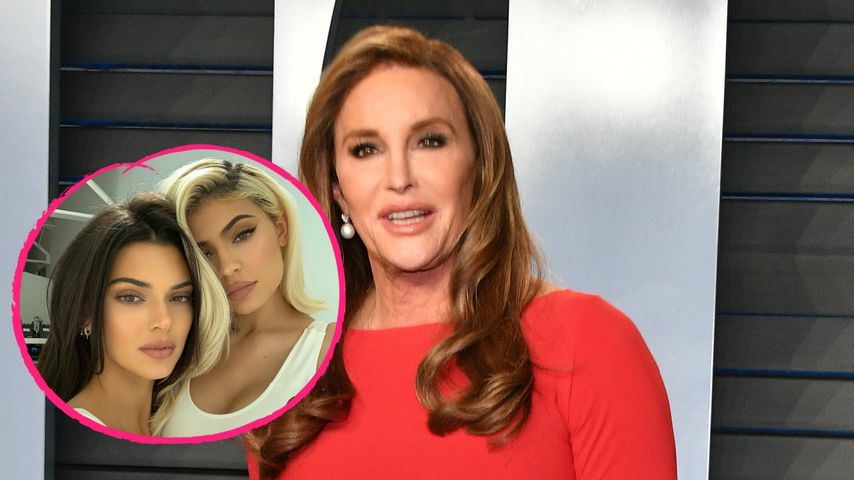 So süß wurde Caitlyn Jenner von Kendall und Kylie empfangen