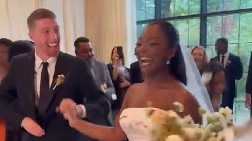 Caleb Freundlich und Kibriyaá Morgan, frischverheiratetes Ehepaar