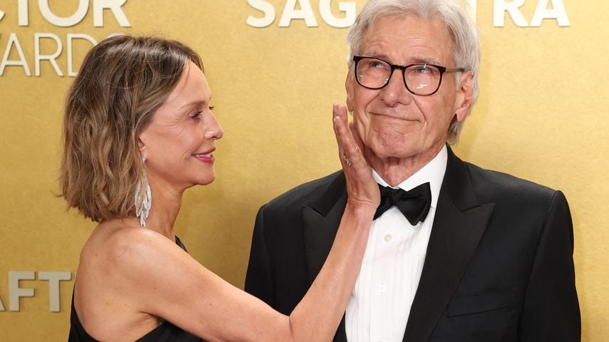 Calista Flockhart und Harrison Ford bei den 32nd Annual Actor Awards im Shrine Auditorium in Los Angeles