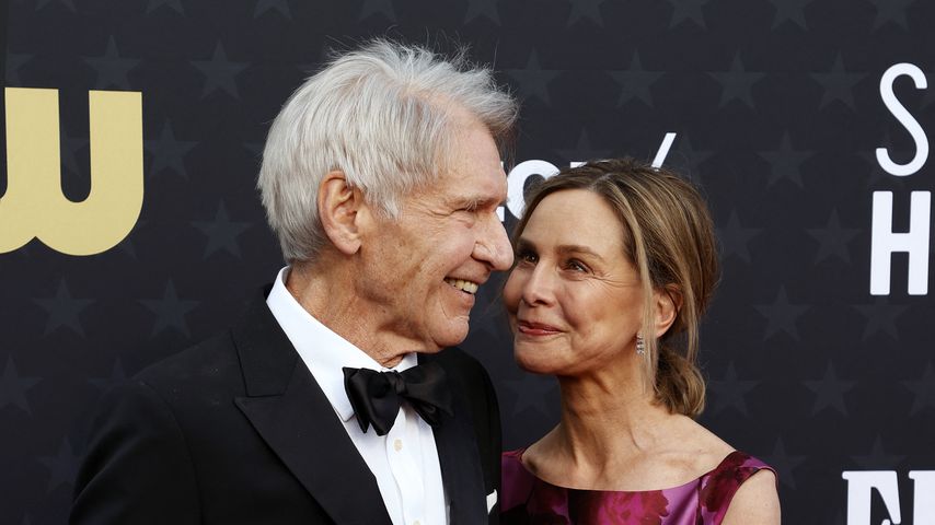 Harrison Ford und Calista Flockhart im Januar 2024
