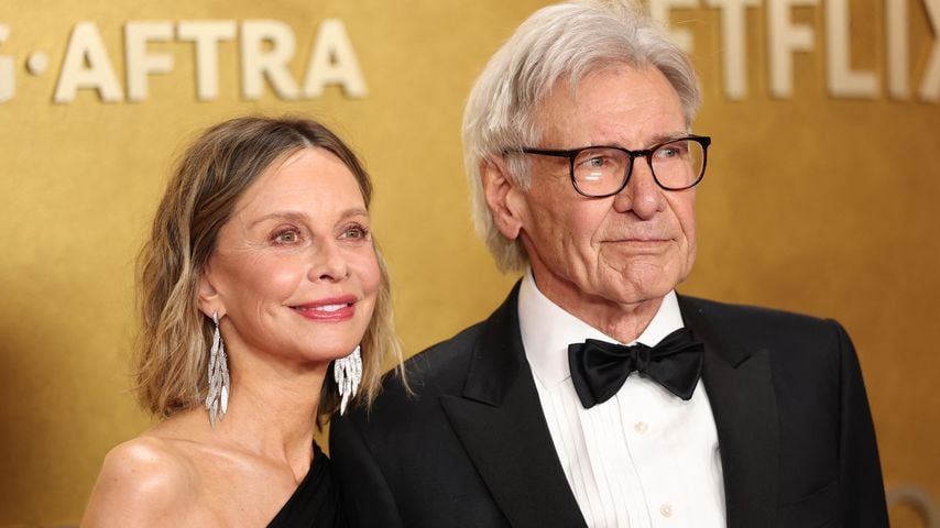 Calista Flockhart und Harrison Ford bei den 32nd Annual Actor Awards im Shrine Auditorium in Los Angeles
