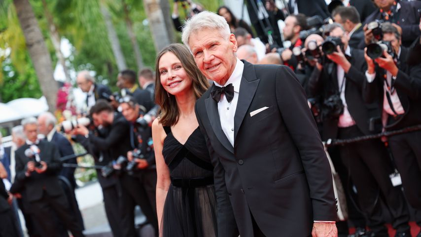 Calista Flockhart und Harrison Ford während der Filmfestspiele in Cannes