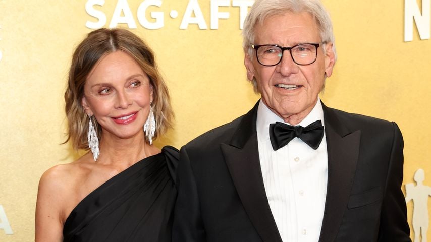 Seltener Paar-Auftritt: Harrison Ford dankt seiner Calista