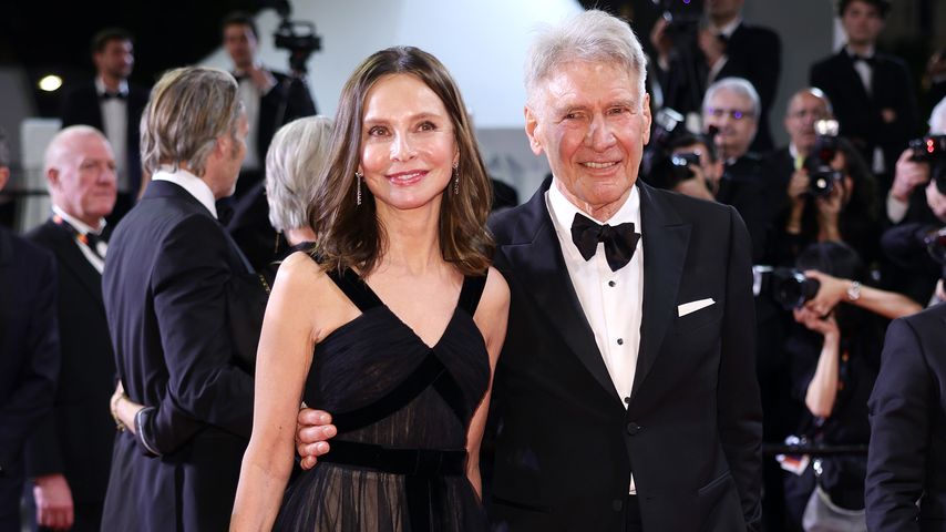 Calista Flockhart und Harrison Ford bei der "Indiana Jones"-Weltpremiere in Cannes