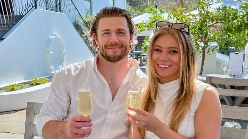 Callum Kerr und seine Partnerin Lauren im September 2024