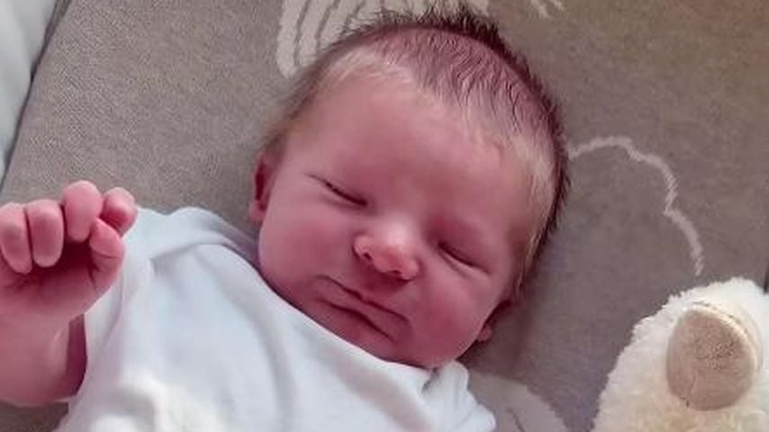 Callum Macleods Sohn Cameron im Januar 2025