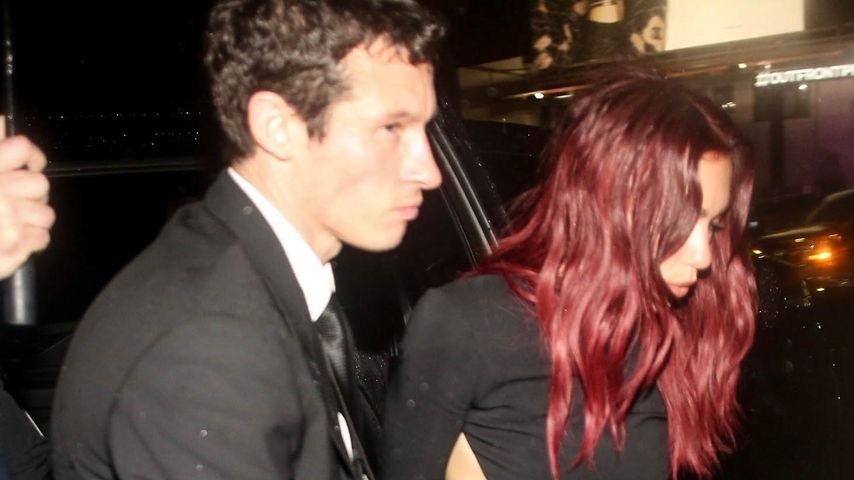 Callum Turner und Dua Lipa bei der Grammy-Afterparty, 2024