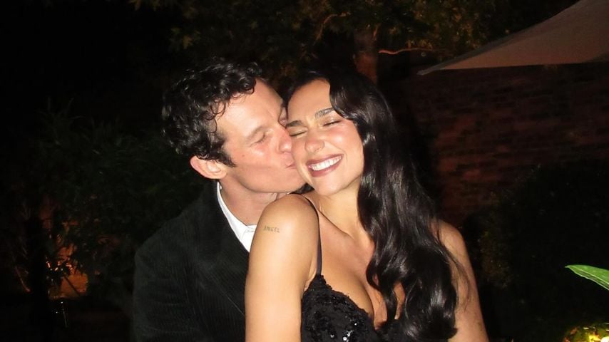 Schauspieler Callum Turner und Sängerin Dua Lipa im Oktober 2024