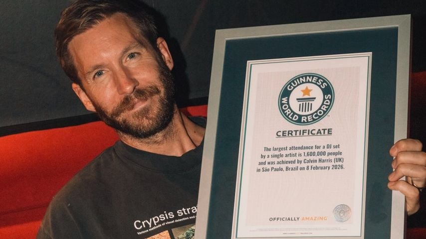 Wow: Mit dieser Show knackt Calvin Harris einen Weltrekord